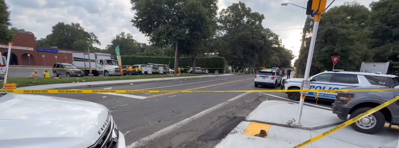 Construction Worker Killed, 2 Injured After Vehicle Strikes Crew at Townline and Terry Roads in Nesconset