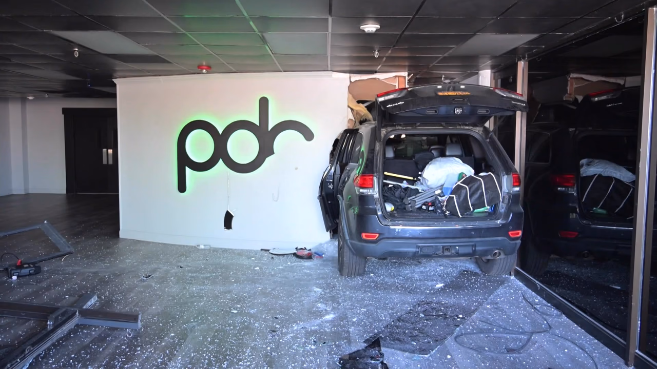 Car Plows Into Church Lobby After Two-Car Crash in North Lindenhurst