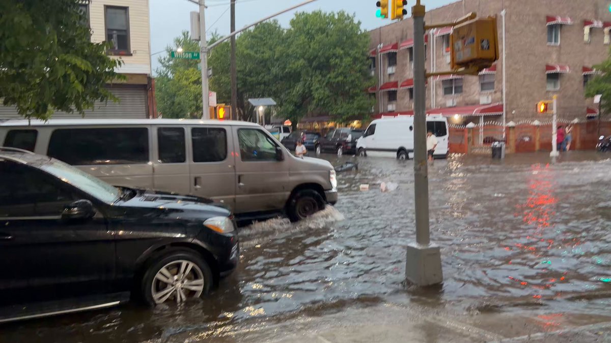 VIDEO: Bushwick, Brooklyn Flash Flood — Wilson & Stockholm Streets Submerged After Severe Thunderstorm