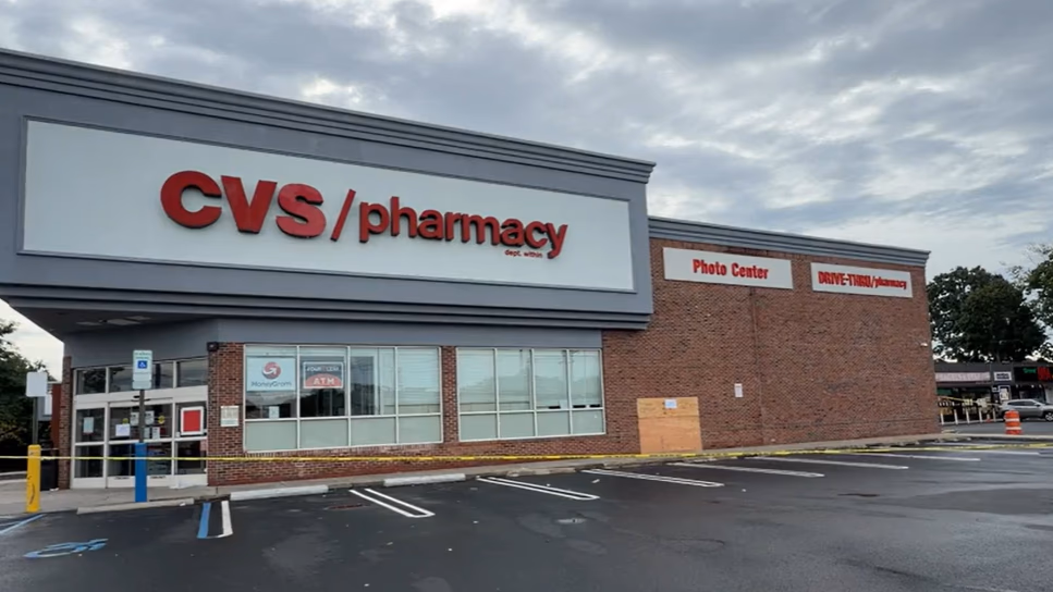 2027 Kia Crashes Into CVS on Grand Avenue in Baldwin, Building Declared Structurally Unsafe