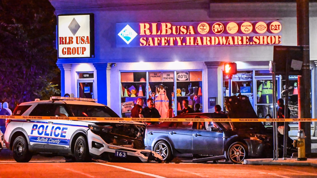 Julio Zelaya, 39, of Copiague Charged With Felony DWI After Crashing Into Suffolk Police Patrol Car on Montauk Highway