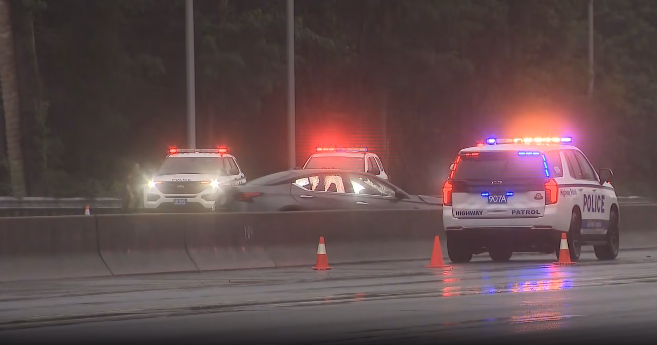 All Eastbound LIE Lanes Shut at Exit 49N After Early-Morning Crash Near Exit 50