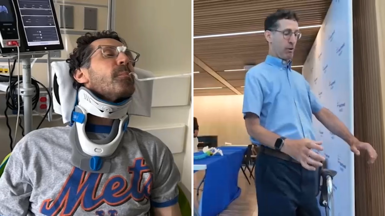 Seth Kurpiel of Great Neck Walks Again After Swing Set Paralysis