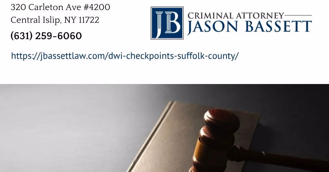 Jason Bassett of Central Islip Explains Driver Rights at Suffolk County DWI Checkpoints