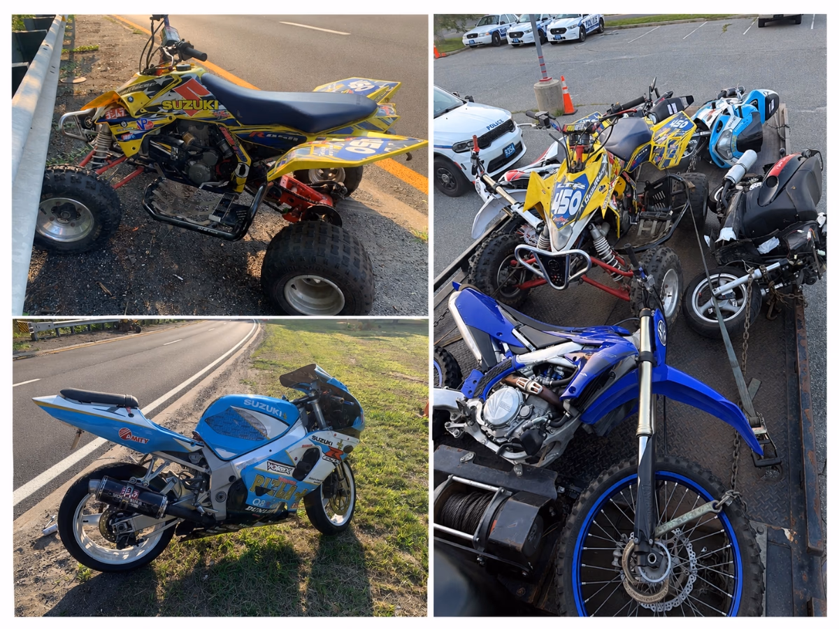 Shamir Solomon of Roosevelt Among 3 Arrested as 200-Rider Street Takeover Tears Through Hauppauge, Brentwood and Bay Shore