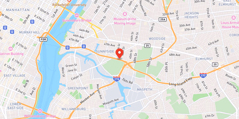 Right Lane Blocked by Minor Crash on Westbound I-495 in Queens