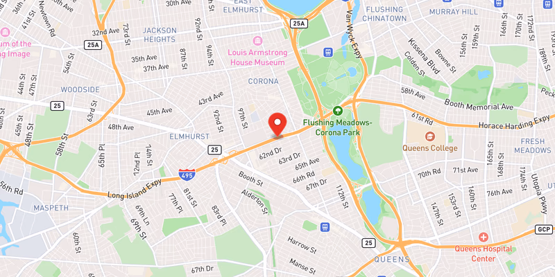 Two Lanes Blocked After Moderate Crash on I-495 Eastbound in Queens