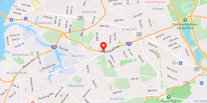 Right Lane Blocked After Westbound I-495 Crash in Queens County