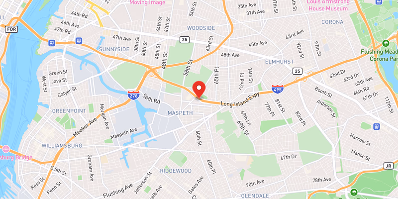 Right Lane Blocked After Minor Crash on Eastbound I-495 in Queens