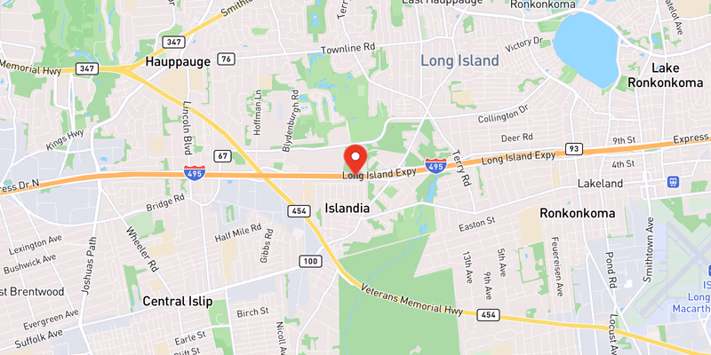 Right Lane Closed After Minor Crash on Eastbound I-495 in Suffolk County