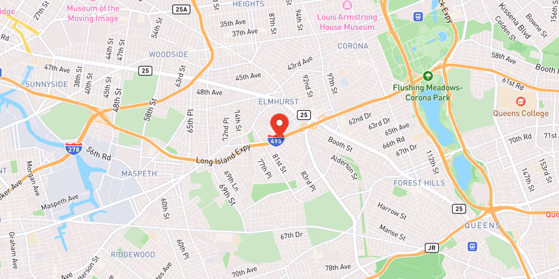 Center Lane Blocked After Minor Crash on Eastbound I-495 in Queens