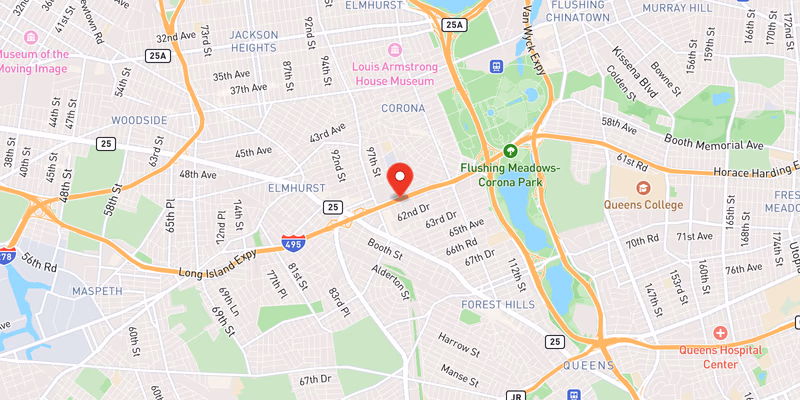 Two Left Lanes Blocked by Moderate Crash on Eastbound I-495 in Queens