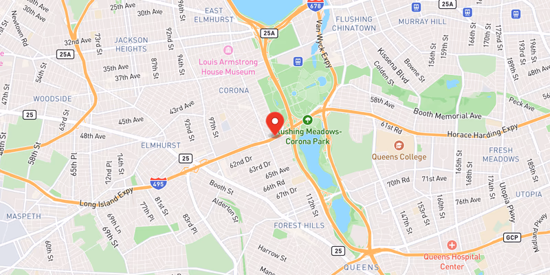 Right Lane Blocked After Minor Crash on Westbound I-495 in Queens