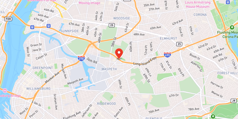 Two Center Lanes Blocked by Minor Crash on Westbound I-495 in Queens