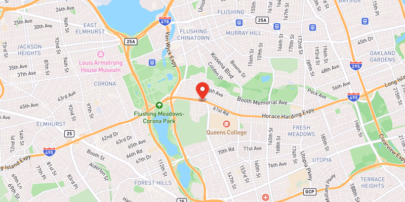 Center Lane Blocked by Minor Crash on Eastbound I-495 in Queens