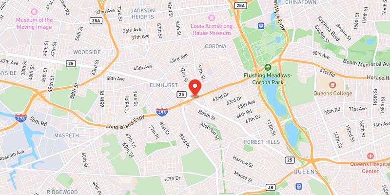Right Lane Blocked After Minor Crash on Westbound I-495 in Queens