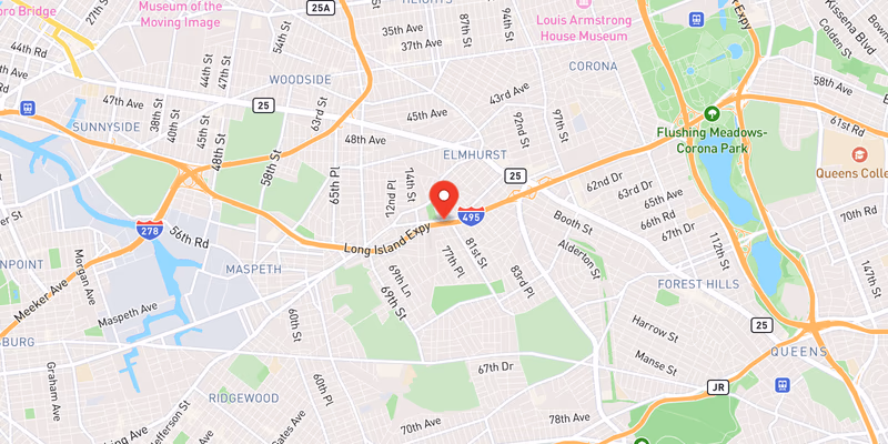 Right Lane Closed After Minor Westbound Crash on I-495 in Queens — August 11