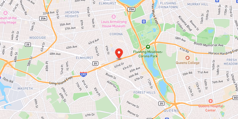 Right Lane Blocked on Westbound I-495 in Queens, Aug. 18