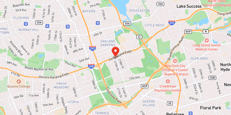Right Lane Blocked on Eastbound I-495 in Queens on Labor Day Weekend — September 4