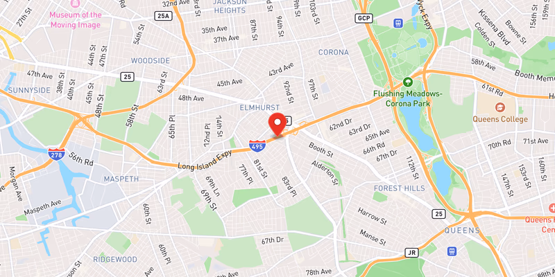 All Lanes Blocked on I-495 Eastbound in Queens, September 5