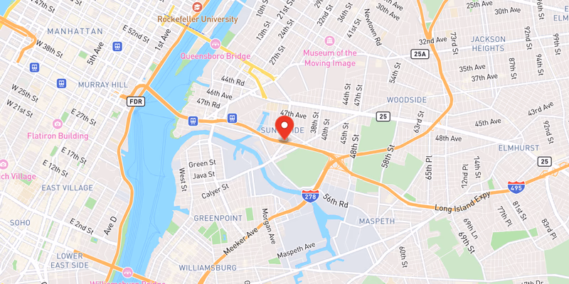 Right Lane Blocked on Westbound I-495 in Queens, Saturday Sept. 12