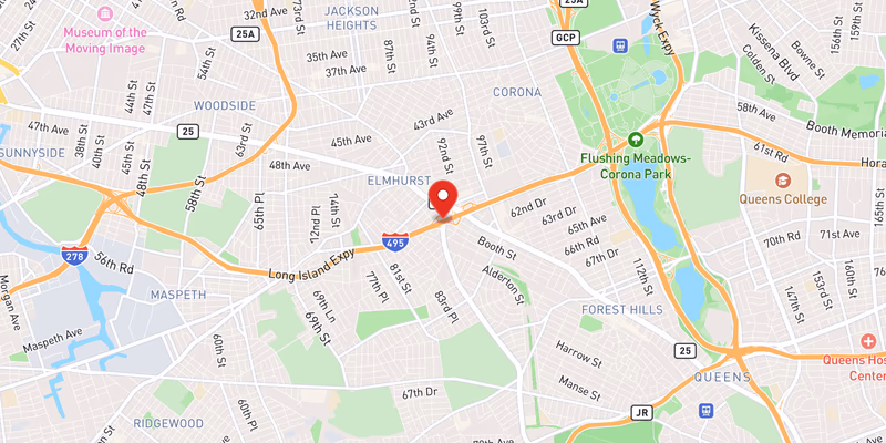 Map of I-495
