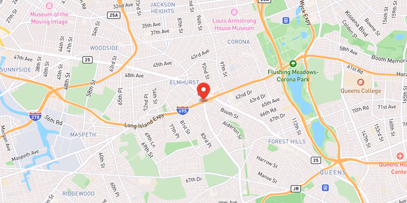 Left Lane Blocked by Minor Crash on Westbound LIE Outer Roadway in Queens
