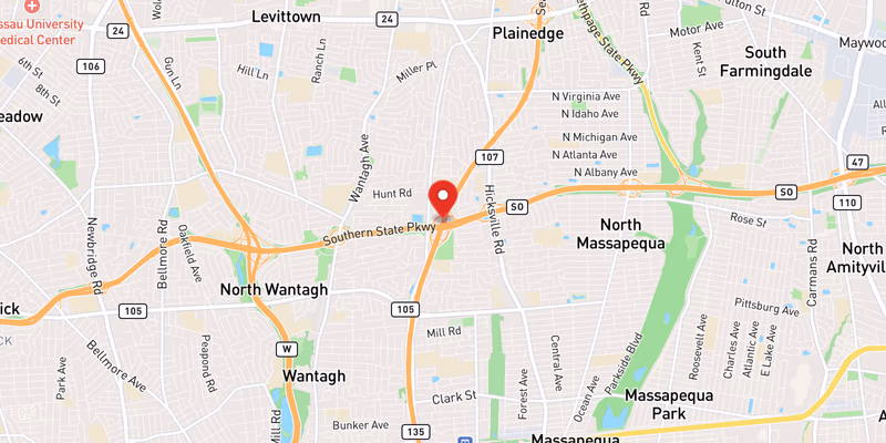 Right-Lane Crash Snarls NY 135 Southbound in Nassau County on July 1