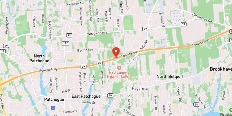 Left Lane Closed After Major Crash on Westbound NY 27 in Suffolk County