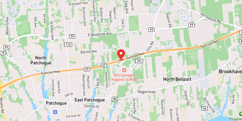 Left Shoulder Blocked After Minor Crash on Eastbound NY 27 in Suffolk County