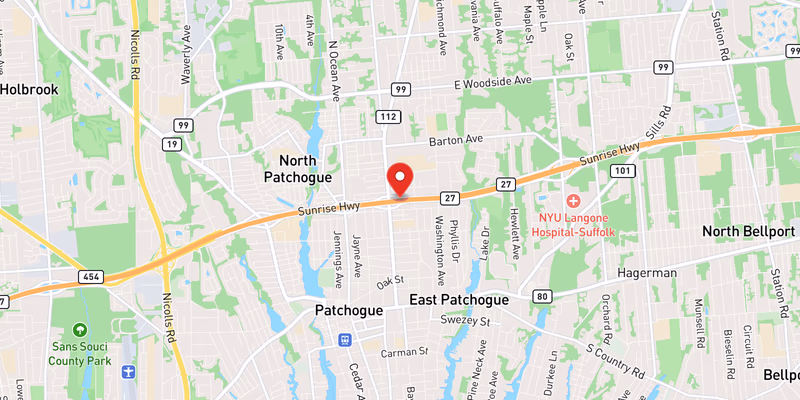 Right Lane Closed After Minor Crash on Westbound NY 27 in Suffolk County