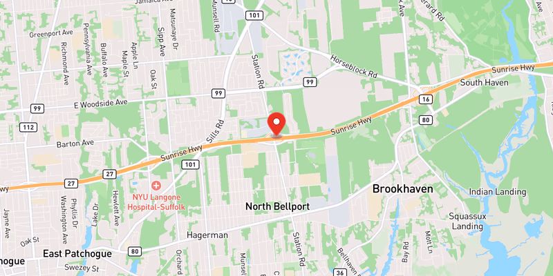Left Shoulder Blocked on Westbound NY 27 in Suffolk County Monday — August 17