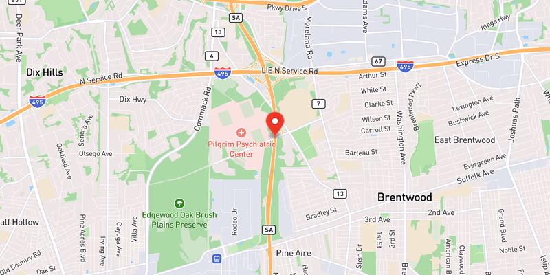 Map showing incident location at 40.7925, -73.2786