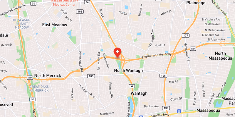 Left Shoulder Closed After Westbound Crash on Southern State Parkway in Nassau County