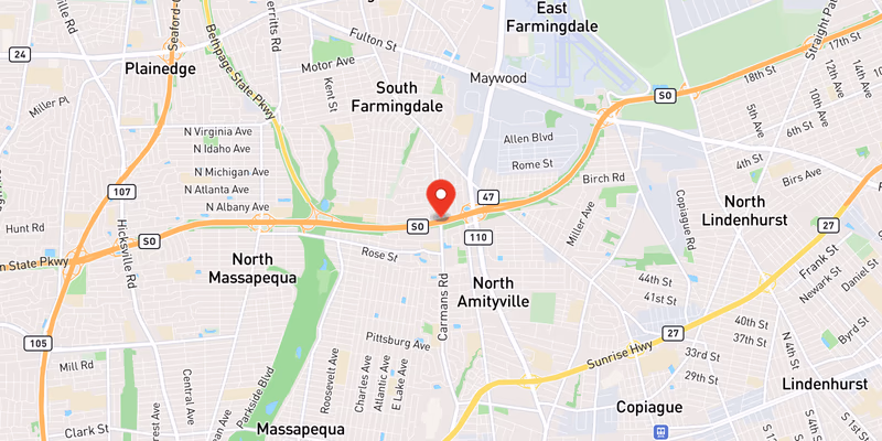Right-Shoulder Crash Slows Westbound Southern State Parkway in Nassau County
