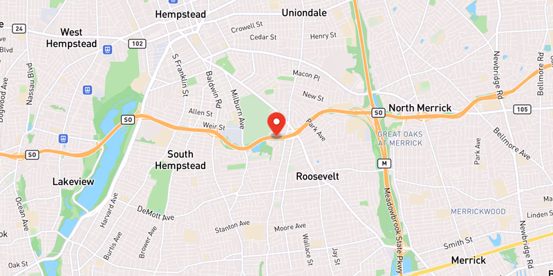 Right-Shoulder Crash Snarls Eastbound Southern State Parkway in Nassau County — August 12