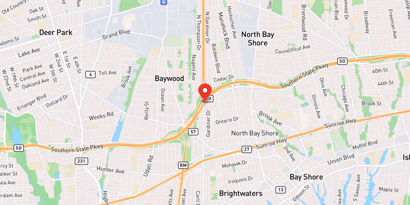Left Lane Closed on Eastbound Southern State Parkway in Suffolk County — September 2