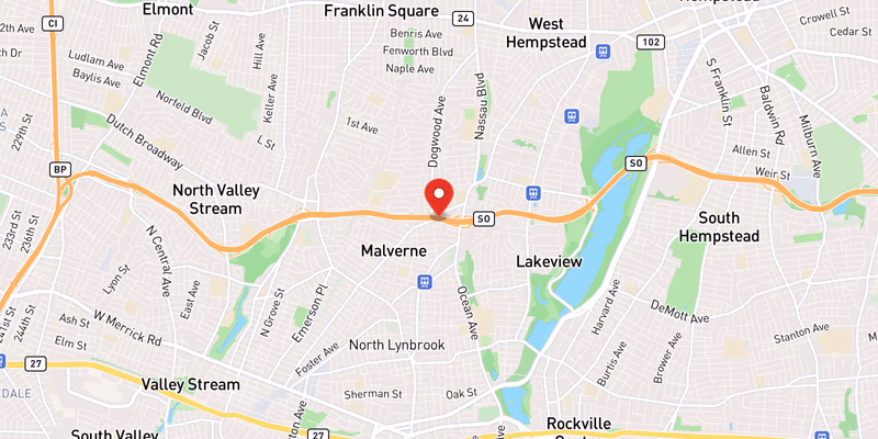 Two Center Lanes Closed on Eastbound Southern State Parkway in Nassau County — September 12