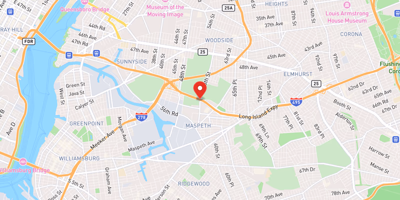 Map showing incident location at 40.7299, -73.9120