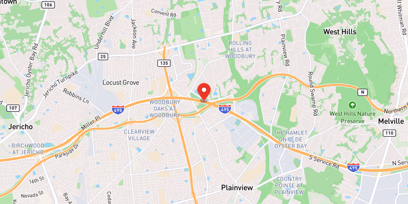 Map showing incident location at 40.7983, -73.4780