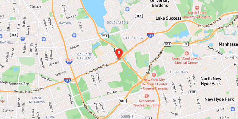 Disabled Vehicle Blocks Left Lane on Westbound I-495 in Queens
