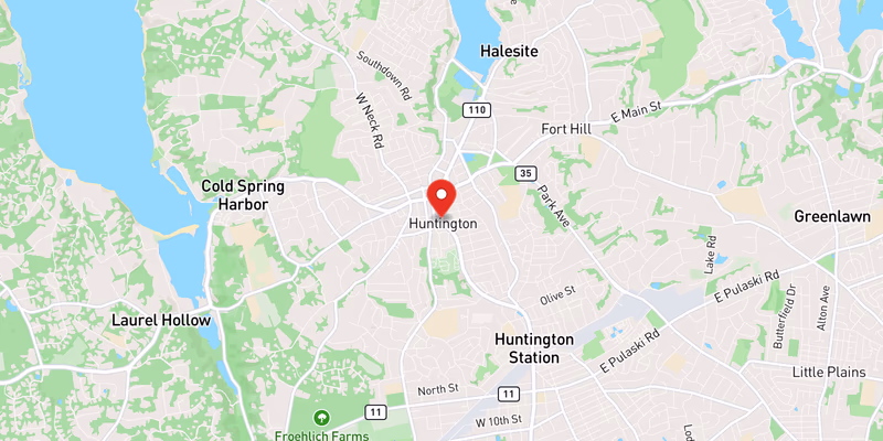 Map of NY 110