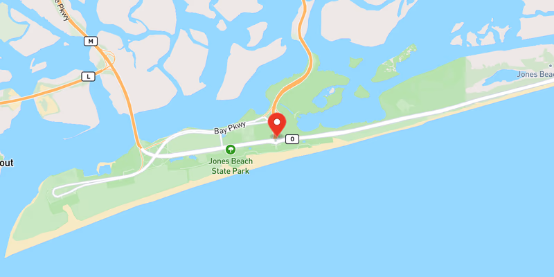 Map showing incident location at 40.5969, -73.5077