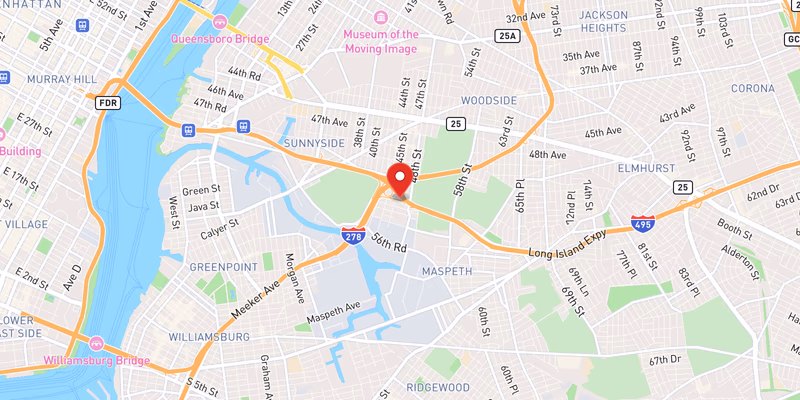 Fire Department Blocks Right Lane on Eastbound I-495 in Queens — September 1