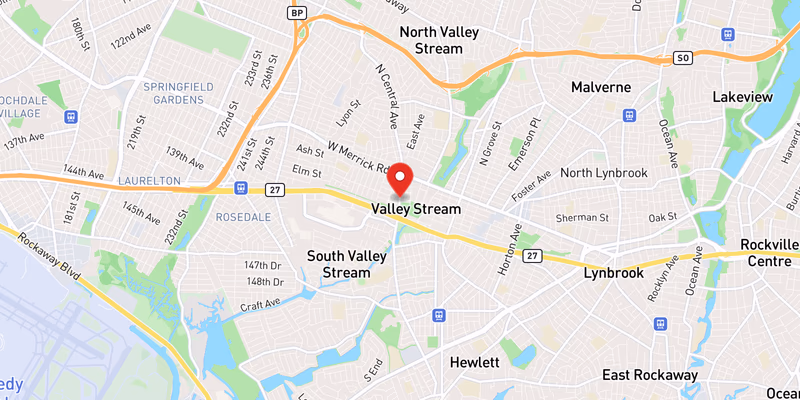 Map showing incident location at 40.6643, -73.7085