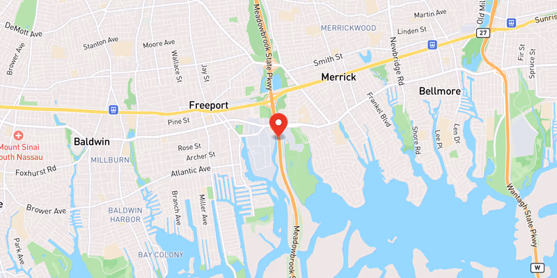 Flooding Reported on Southbound Meadowbrook State Parkway in Nassau County