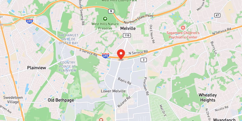 Flooding Closes Right Lane on NY 110 in Suffolk County — Both directions, August 20