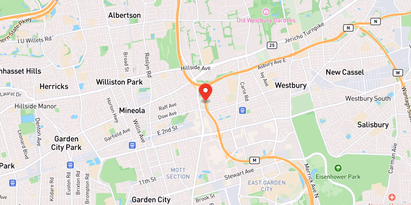 Map showing incident location at 40.7513, -73.6161