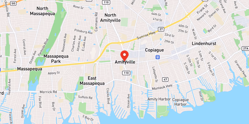 Map showing incident location at 40.6790, -73.4173