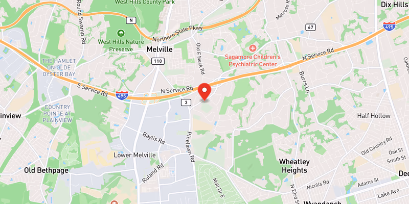 Map of Northern State Parkway